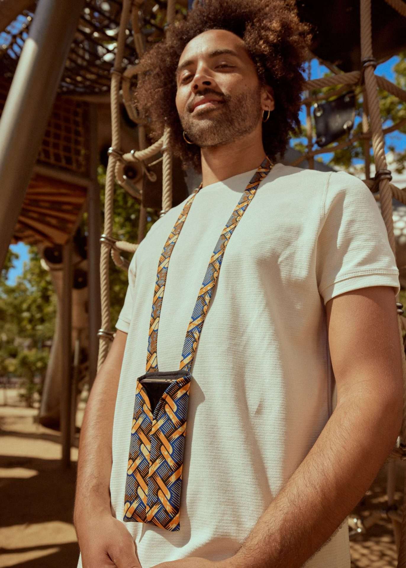 Funda Móvil Tela CHAINS