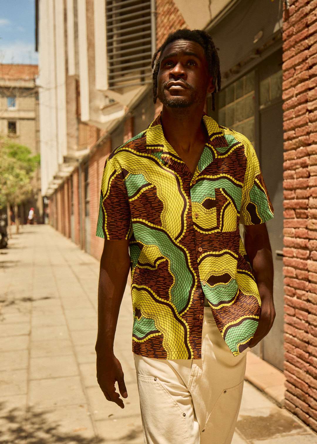 Camisa Algodón Hawaiana YANE