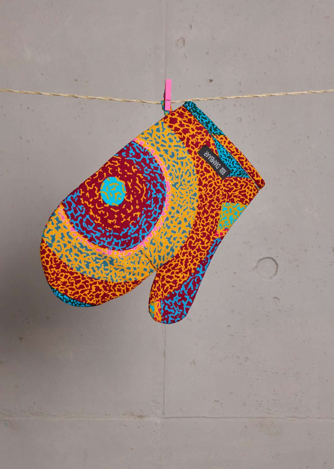 Manopla de cocina estampada PACHA